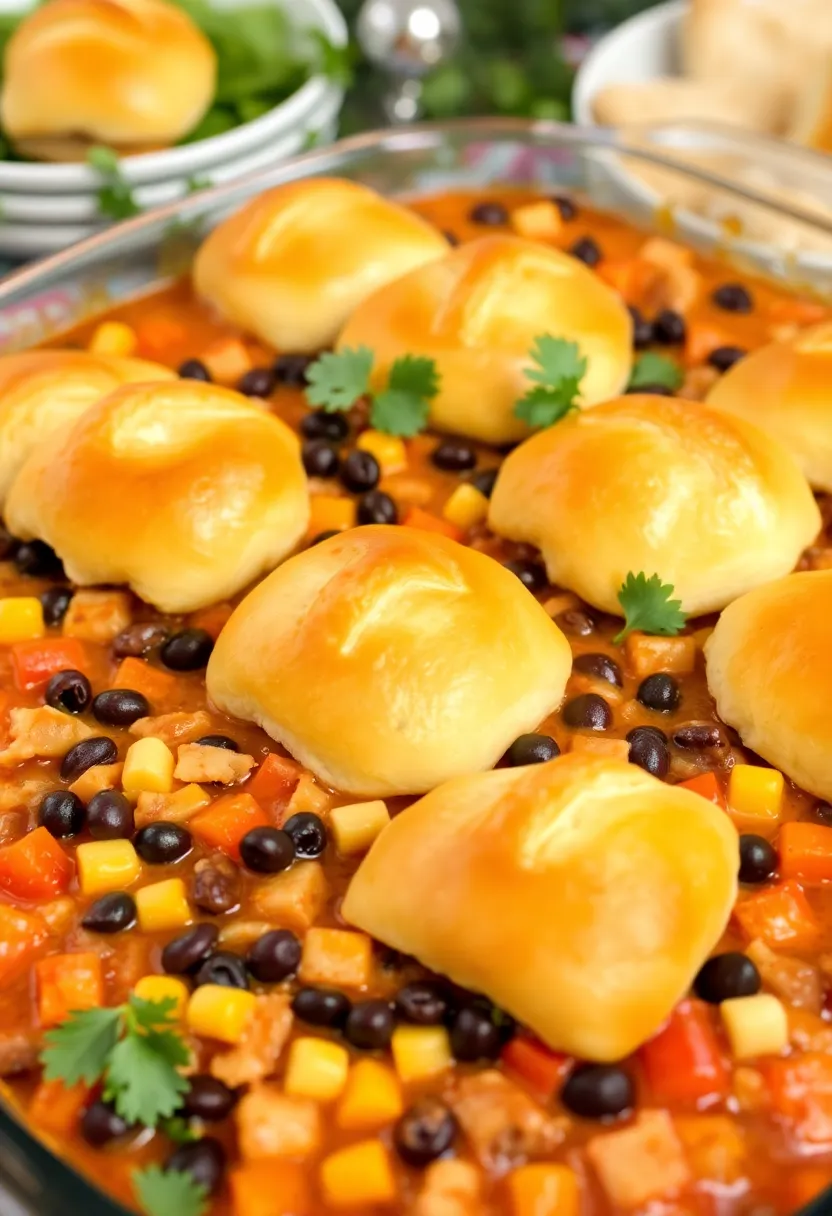 30 Chicken Pot Pie Casserole Crescent Recipes That Are Golden & Cheesy 17 30 Chicken Pot Pie Casserole Crescent Recipes That Are Golden & Cheesy - 16. Southwest Chicken Casserole