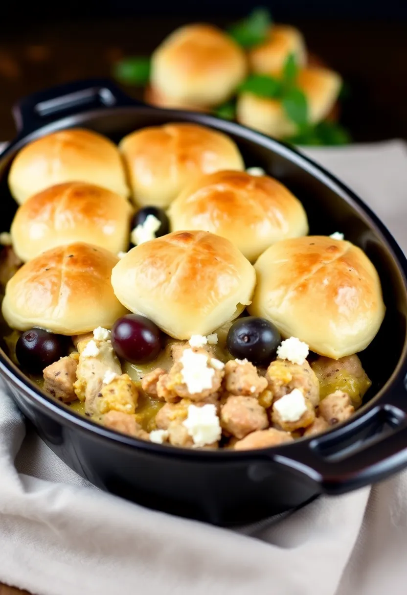 30 Chicken Pot Pie Casserole Crescent Recipes That Are Golden & Cheesy 18 30 Chicken Pot Pie Casserole Crescent Recipes That Are Golden & Cheesy - 17. Greek Chicken Casserole