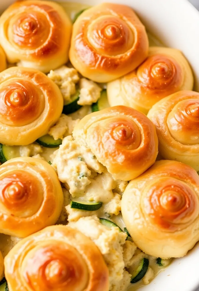 30 Chicken Pot Pie Casserole Crescent Recipes That Are Golden & Cheesy 21 30 Chicken Pot Pie Casserole Crescent Recipes That Are Golden & Cheesy - 20. Zucchini and Chicken Casserole