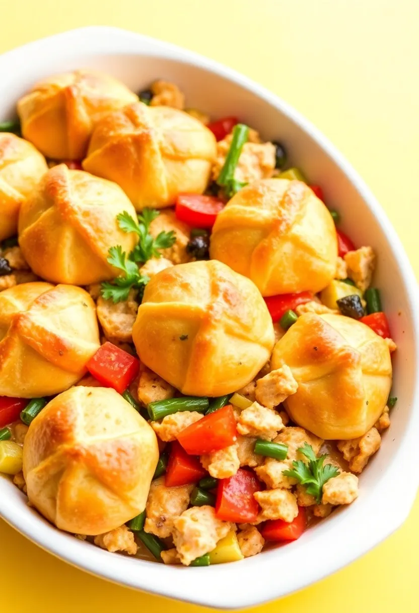 30 Chicken Pot Pie Casserole Crescent Recipes That Are Golden & Cheesy 26 30 Chicken Pot Pie Casserole Crescent Recipes That Are Golden & Cheesy - 25. Chicken & Veggie Casserole