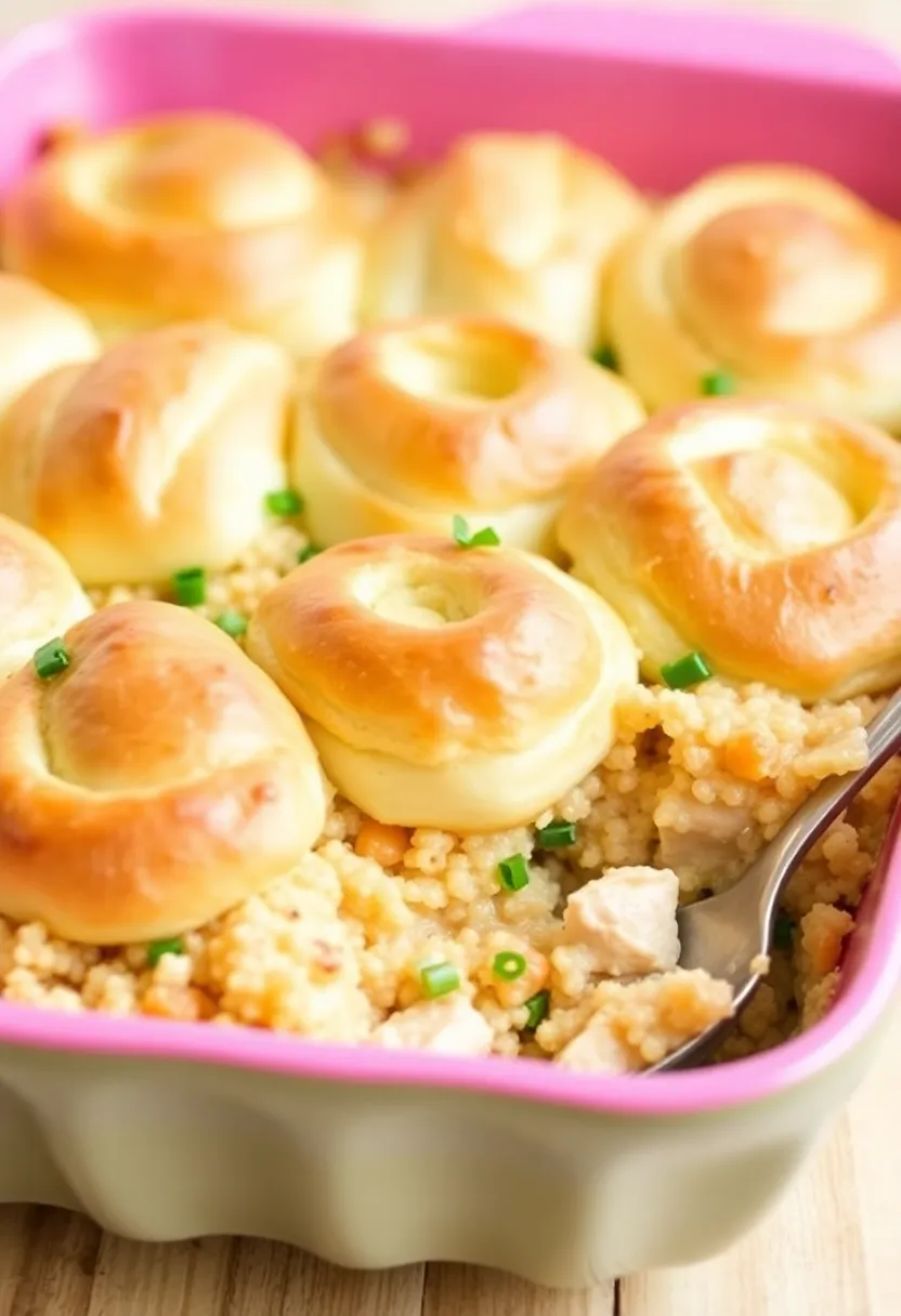 30 Chicken Pot Pie Casserole Crescent Recipes That Are Golden & Cheesy 27 30 Chicken Pot Pie Casserole Crescent Recipes That Are Golden & Cheesy - 26. Chicken & Quinoa Casserole