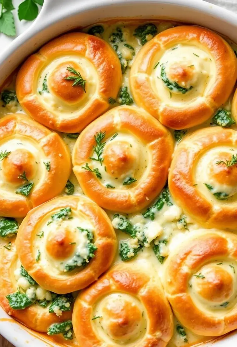30 Chicken Pot Pie Casserole Crescent Recipes That Are Golden & Cheesy 6 30 Chicken Pot Pie Casserole Crescent Recipes That Are Golden & Cheesy - 5. Spinach and Cheese Chicken Casserole
