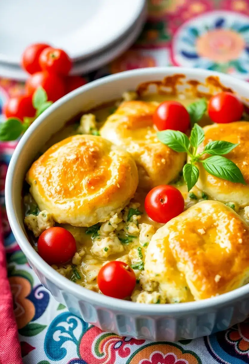 30 Chicken Pot Pie Casserole Crescent Recipes That Are Golden & Cheesy 10 30 Chicken Pot Pie Casserole Crescent Recipes That Are Golden & Cheesy - 9. Pesto Chicken Pot Pie Casserole