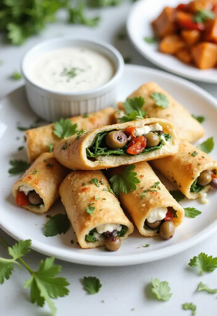 30 Chicken Roll Ups Stuffed Recipes That Feel Indulgent & Easy 2 30 Chicken Roll Ups Stuffed Recipes That Feel Indulgent & Easy - 1. Mediterranean Chicken Roll Ups