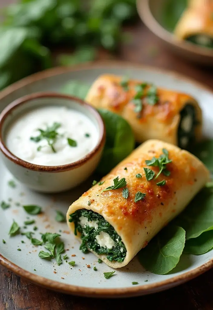 30 Chicken Roll Ups Stuffed Recipes That Feel Indulgent & Easy 16 30 Chicken Roll Ups Stuffed Recipes That Feel Indulgent & Easy - 15. Spinach and Feta Chicken Roll Ups