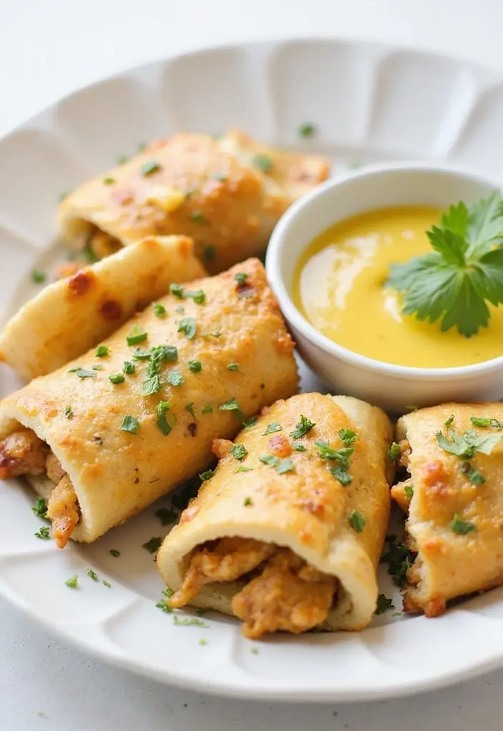 30 Chicken Roll Ups Stuffed Recipes That Feel Indulgent & Easy 26 30 Chicken Roll Ups Stuffed Recipes That Feel Indulgent & Easy - 25. Honey Mustard Chicken Roll Ups