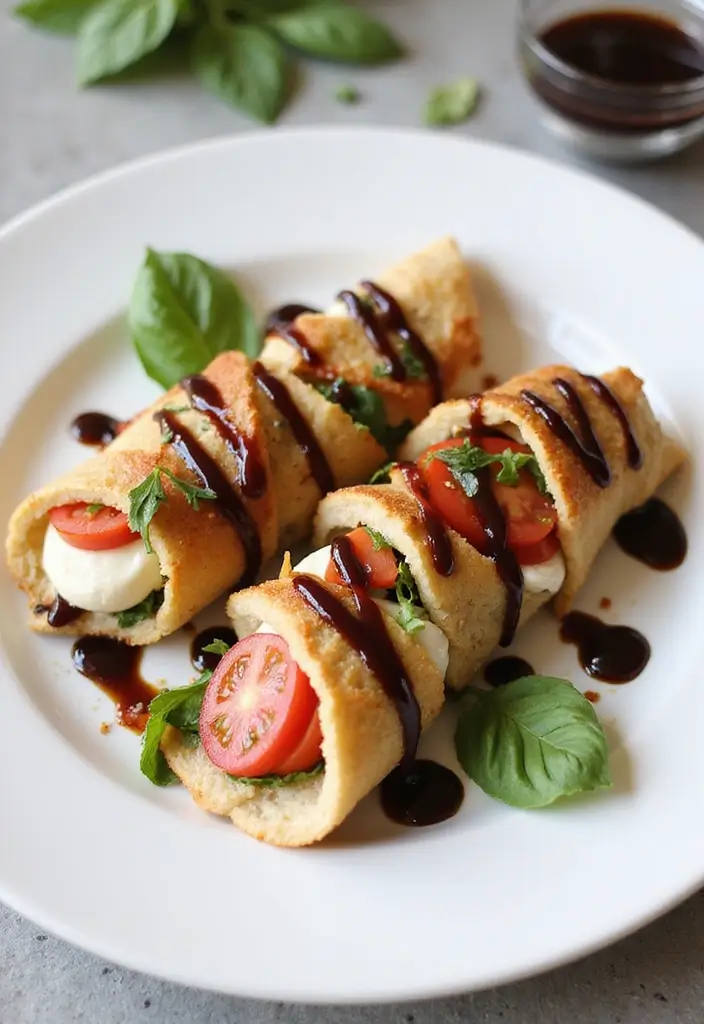 30 Chicken Roll Ups Stuffed Recipes That Feel Indulgent & Easy 8 30 Chicken Roll Ups Stuffed Recipes That Feel Indulgent & Easy - 7. Caprese Chicken Roll Ups