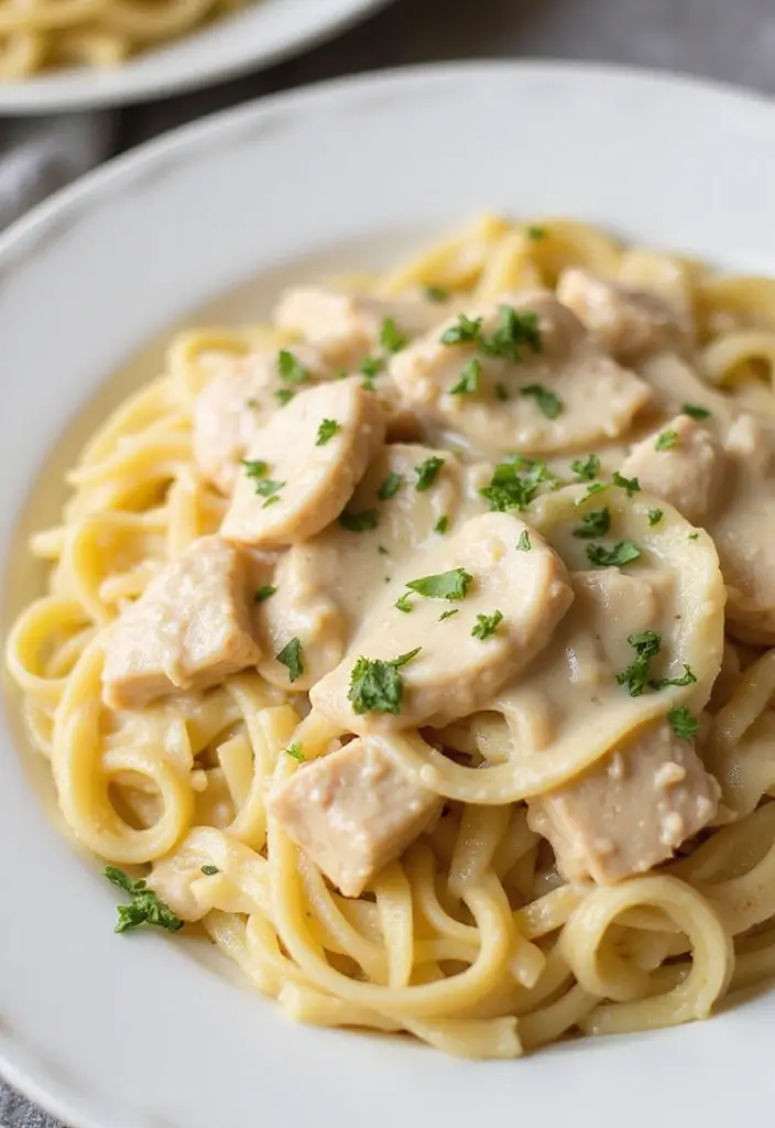 30 Chicken and Pasta Recipes That Always Impress 27 30 Chicken and Pasta Recipes That Always Impress - 11. Chicken Alfredo Pasta