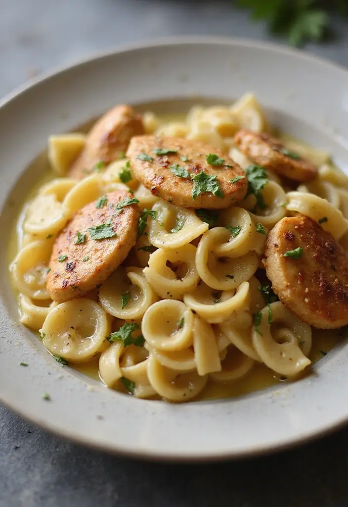 30 Chicken and Pasta Recipes That Always Impress 28 30 Chicken and Pasta Recipes That Always Impress - 12. Garlic Butter Chicken Pasta