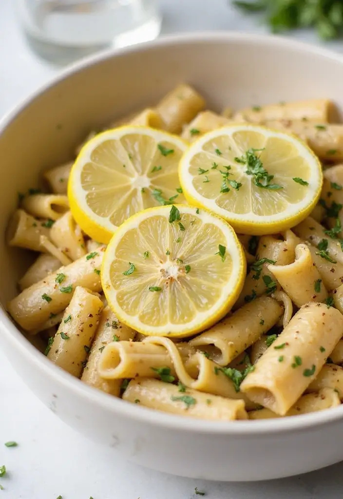 30 Chicken and Pasta Recipes That Always Impress 13 30 Chicken and Pasta Recipes That Always Impress - 2. Lemon Herb One-Pot Chicken Pasta