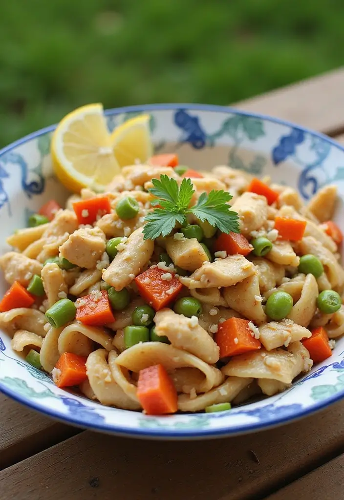 30 Chicken and Pasta Recipes That Always Impress 37 30 Chicken and Pasta Recipes That Always Impress - 21. Asian Chicken Pasta Salad