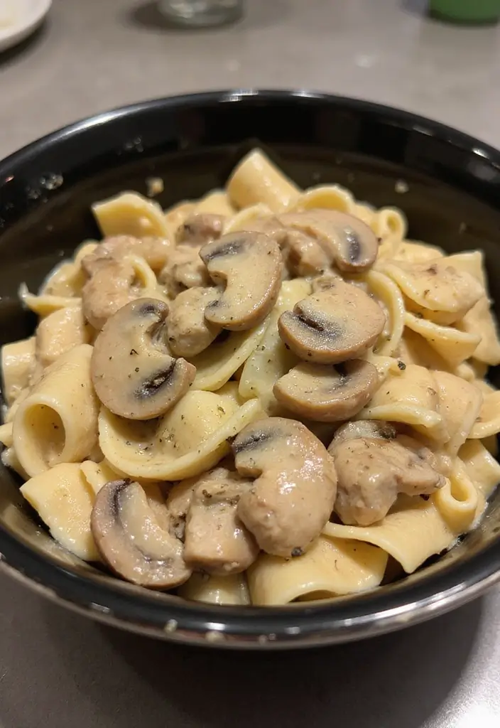 30 Chicken and Pasta Recipes That Always Impress 38 30 Chicken and Pasta Recipes That Always Impress - 22. Chicken and Mushroom Pasta