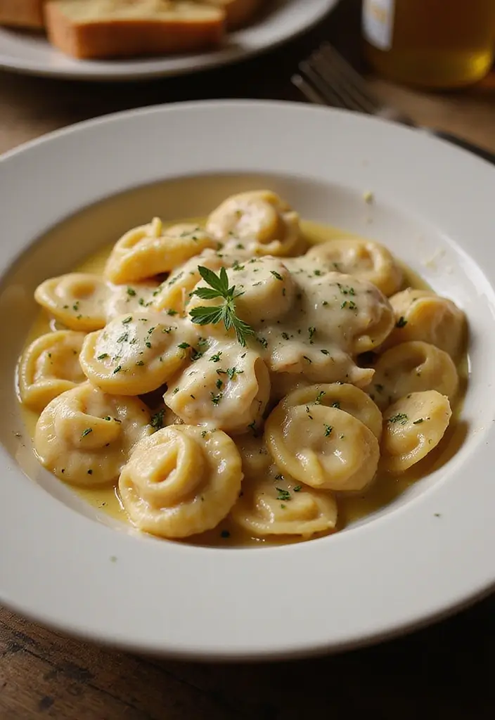 30 Chicken and Pasta Recipes That Always Impress 39 30 Chicken and Pasta Recipes That Always Impress - 23. Chicken Tortellini Pasta