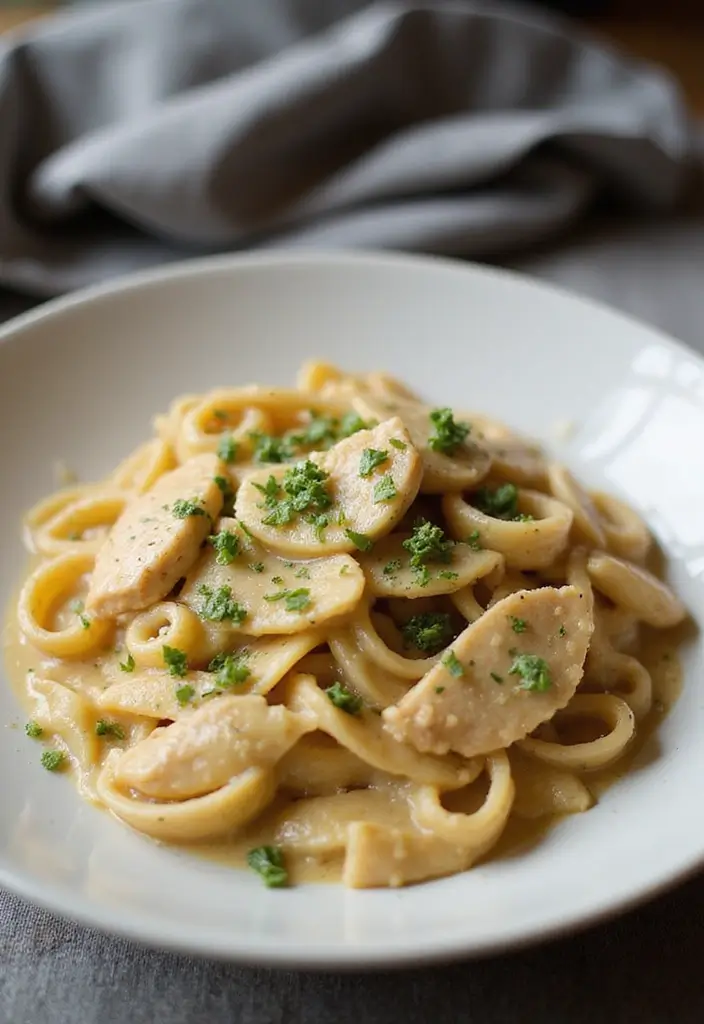 30 Chicken and Pasta Recipes That Always Impress 45 30 Chicken and Pasta Recipes That Always Impress - 29. Chicken and Artichoke Pasta