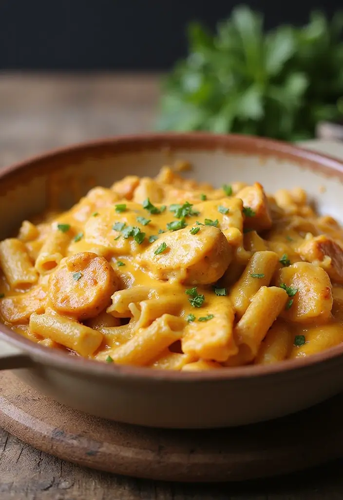 30 Chicken and Pasta Recipes That Always Impress 23 30 Chicken and Pasta Recipes That Always Impress - 7. One-Pot Cheesy Chicken Pasta