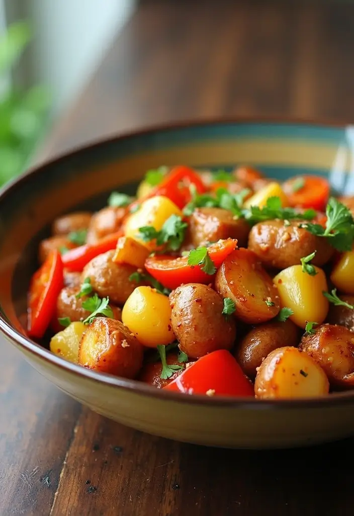 30 Chicken and Potato Recipes That Are Filling & Delicious - 12. Teriyaki Chicken and Potato Stir-Fry