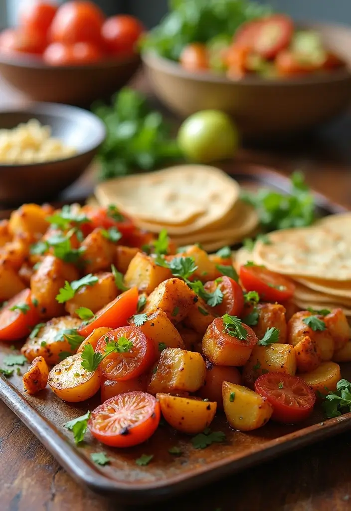 30 Chicken and Potato Recipes That Are Filling & Delicious - 18. Chicken and Potato Fajitas