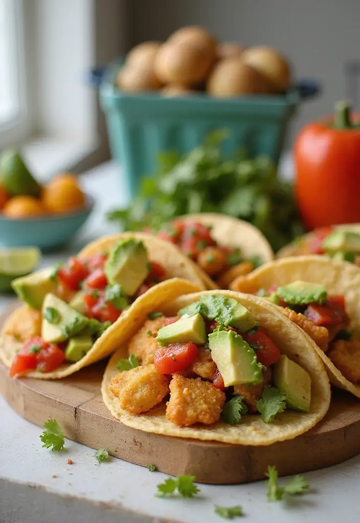 30 Chicken and Potato Recipes That Are Filling & Delicious - 24. Chicken and Potato Tacos