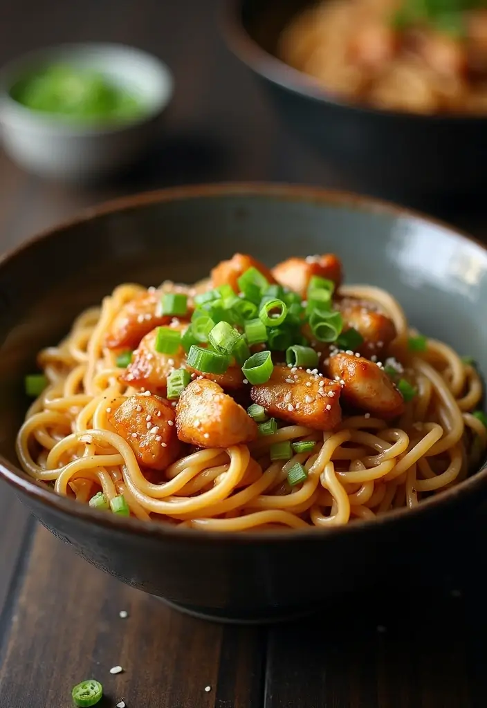 30 Honey Garlic Chicken Noodles That Are Quick and Cozy 13 30 Honey Garlic Chicken Noodles That Are Quick and Cozy - 12. Honey Garlic Chicken Soba Noodles