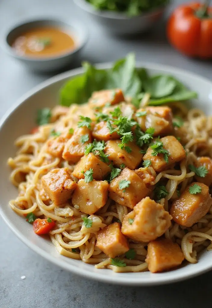 30 Honey Garlic Chicken Noodles That Are Quick and Cozy 17 30 Honey Garlic Chicken Noodles That Are Quick and Cozy - 16. Honey Garlic Chicken and Cabbage Noodles