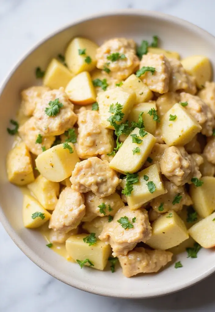 30 Panera Chicken Salad Recipe Copycats That Are Fresh & Creamy - 13. Honey Mustard Chicken Salad