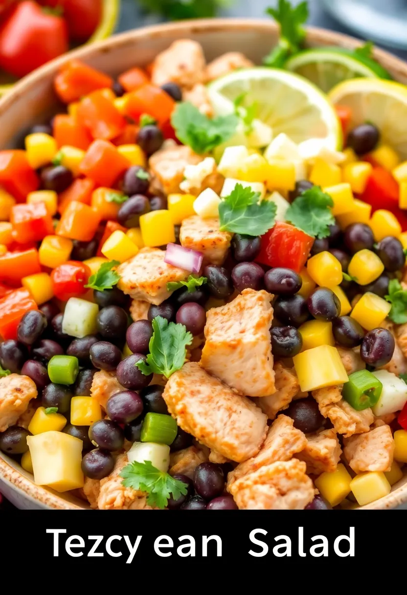 30 Panera Chicken Salad Recipe Copycats That Are Fresh & Creamy - 26. Mexican Chicken Salad