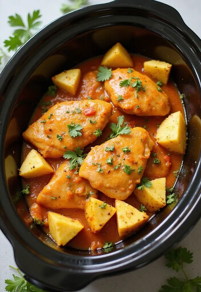 30 Slow Cooker Hawaiian Chicken Recipes That Are Sweet & Tropical 2 30 Slow Cooker Hawaiian Chicken Recipes That Are Sweet & Tropical - 1. Sweet Pineapple Chicken