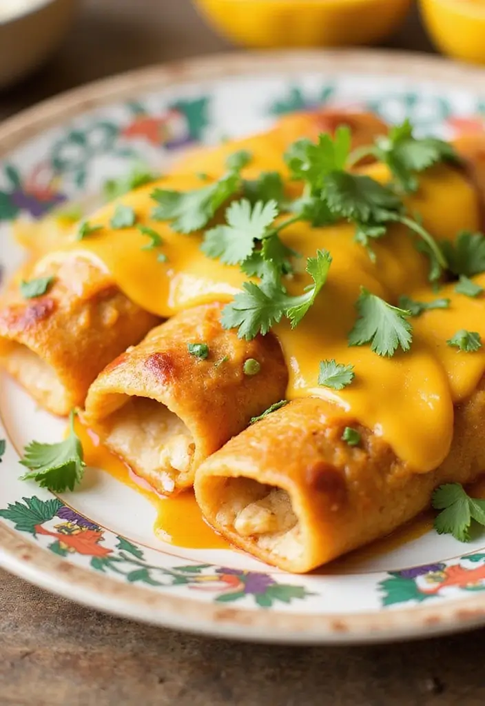 30 Slow Cooker Hawaiian Chicken Recipes That Are Sweet & Tropical 22 30 Slow Cooker Hawaiian Chicken Recipes That Are Sweet & Tropical - 21. Pineapple Chicken Enchiladas