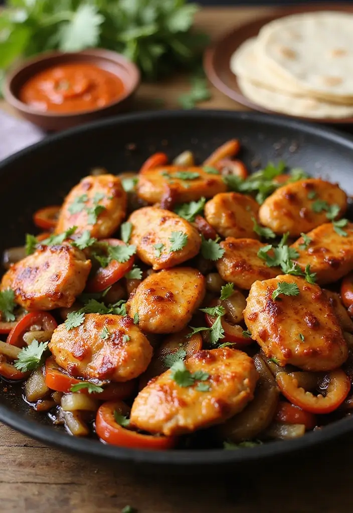 30 Spicy Honey Garlic Chicken Recipes That Balance Sweet & Heat 19 30 Spicy Honey Garlic Chicken Recipes That Balance Sweet & Heat - 18. Spicy Honey Garlic Chicken Fajitas