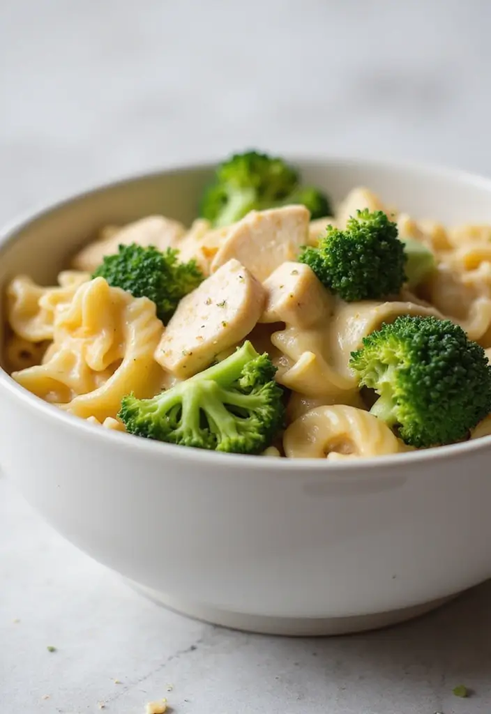30 White Cheddar Chicken Pasta Recipes That Are Cheesy Heaven - 8. White Cheddar Chicken and Broccoli Pasta