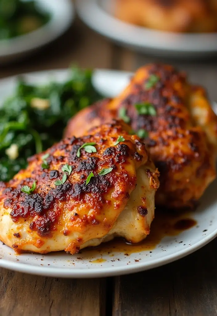 30 Whole30 Chicken Thigh Recipes That Are Protein-Packed & Tasty 14 30 Whole30 Chicken Thigh Recipes That Are Protein-Packed & Tasty - 13. Cajun Chicken Thighs