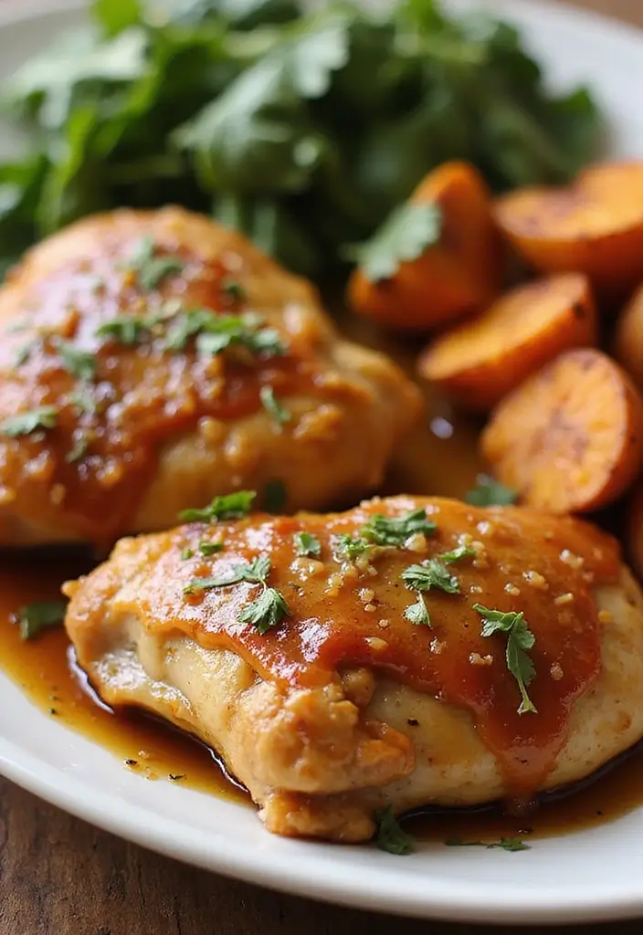 30 Whole30 Chicken Thigh Recipes That Are Protein-Packed & Tasty 17 30 Whole30 Chicken Thigh Recipes That Are Protein-Packed & Tasty - 16. Maple Mustard Chicken Thighs