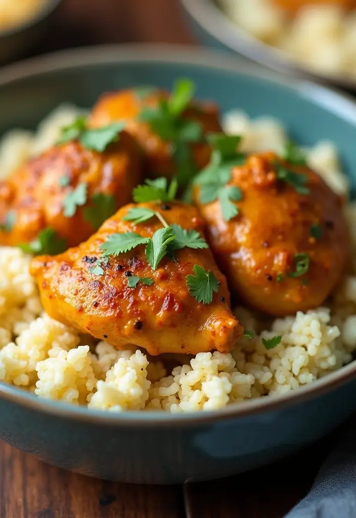 30 Whole30 Chicken Thigh Recipes That Are Protein-Packed & Tasty 22 30 Whole30 Chicken Thigh Recipes That Are Protein-Packed & Tasty - 21. Curry Coconut Chicken Thighs