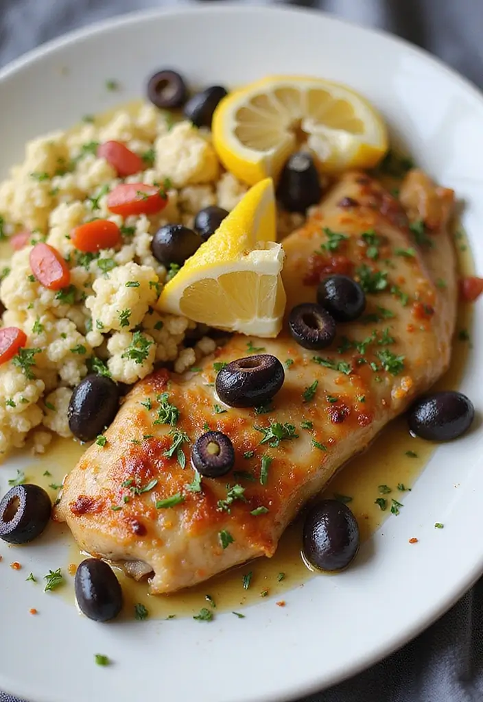 30 Whole30 Chicken Thigh Recipes That Are Protein-Packed & Tasty 8 30 Whole30 Chicken Thigh Recipes That Are Protein-Packed & Tasty - 7. Mediterranean Chicken Thighs