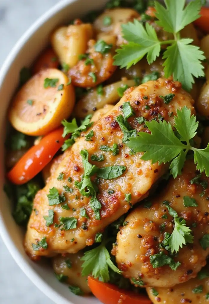 27 Healthy Chicken Stir Fry Recipes That Are Packed with Veggies 128 27 Healthy Chicken Stir Fry Recipes That Are Packed with Veggies - 19. Zesty Herb Chicken Stir Fry