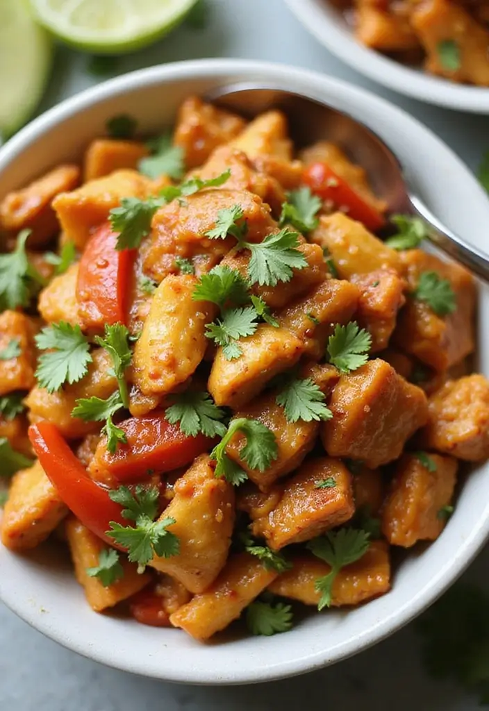 27 Healthy Chicken Stir Fry Recipes That Are Packed with Veggies 170 27 Healthy Chicken Stir Fry Recipes That Are Packed with Veggies - 25. Taco Chicken Stir Fry