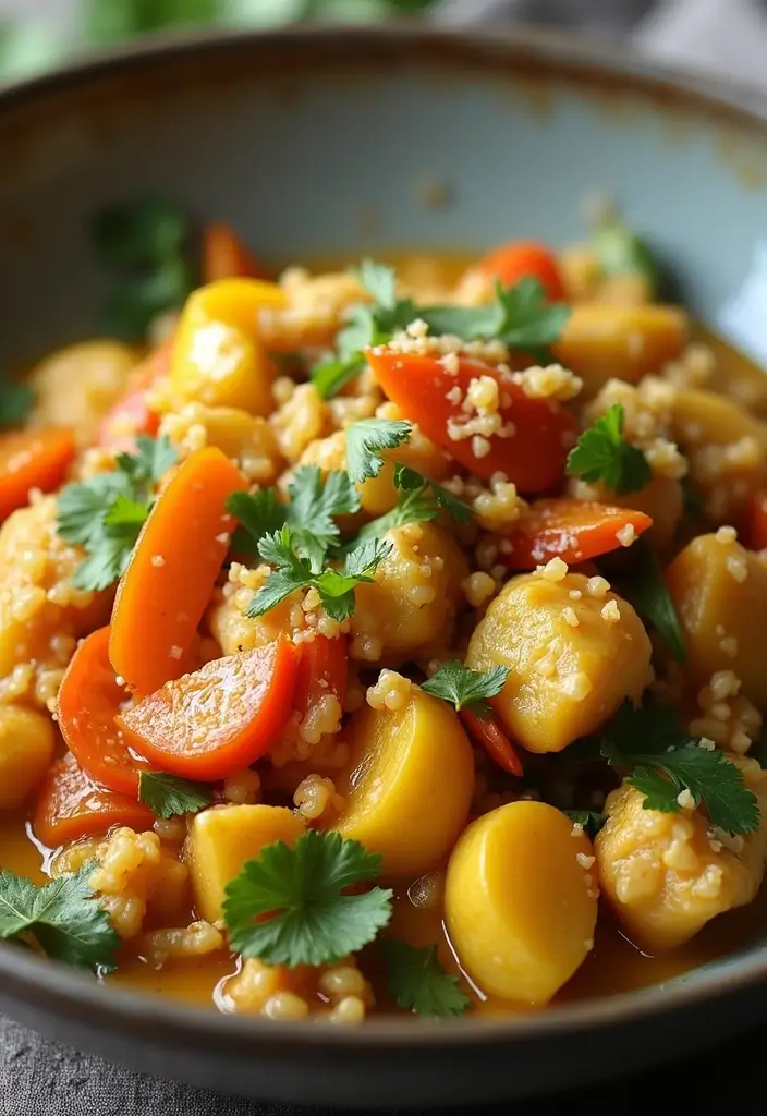 27 Healthy Chicken Stir Fry Recipes That Are Packed with Veggies 44 27 Healthy Chicken Stir Fry Recipes That Are Packed with Veggies - 7. Coconut Curry Chicken Stir Fry