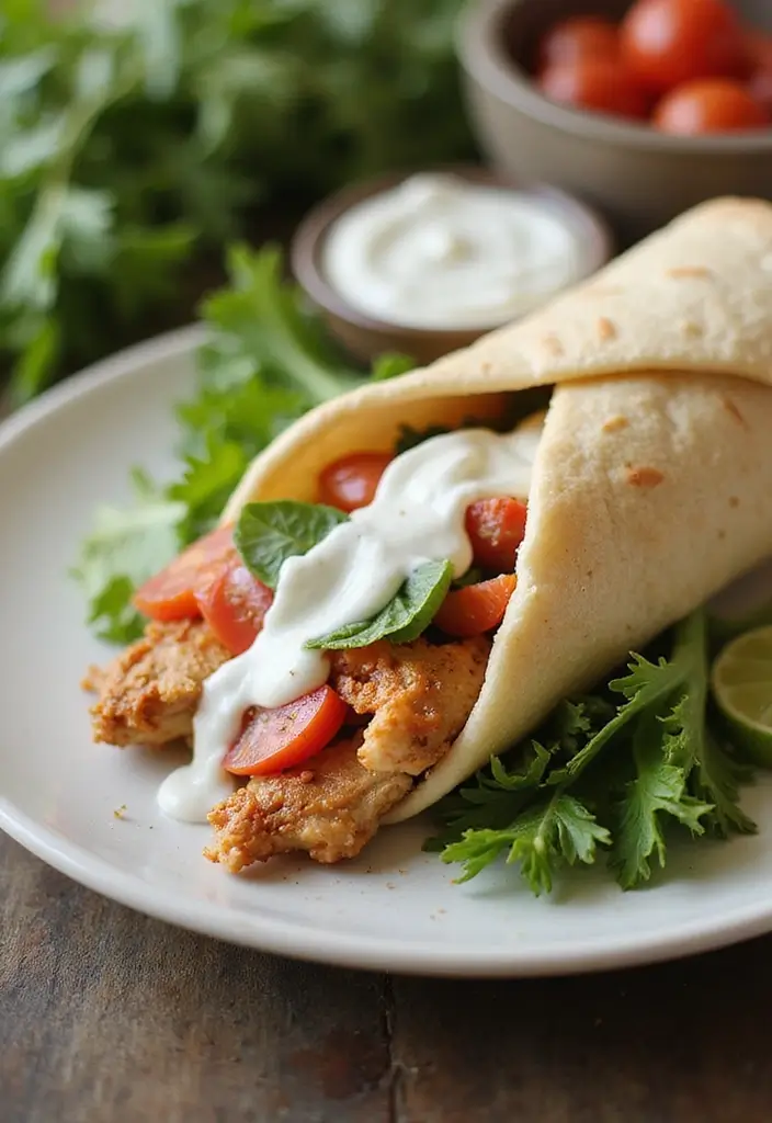 28 Leftover Rotisserie Chicken Meals That Are Quick and Delicious - 21. Chicken Gyros