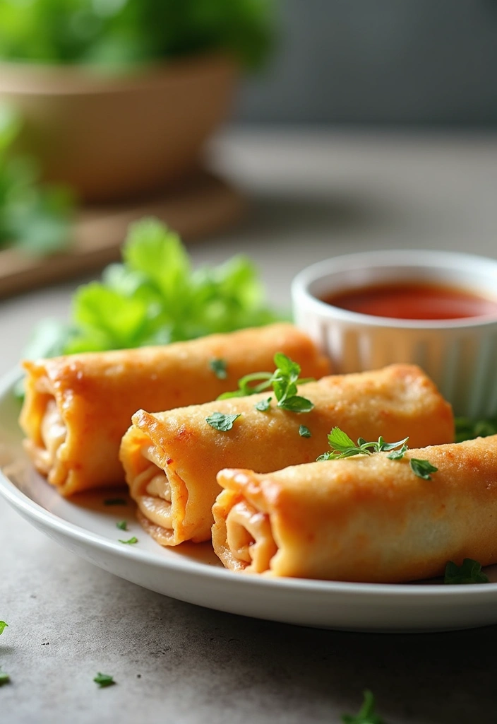 28 Leftover Rotisserie Chicken Meals That Are Quick and Delicious - 24. Chicken Spring Rolls