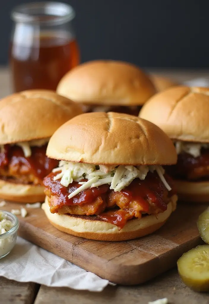 28 Leftover Rotisserie Chicken Meals That Are Quick and Delicious - 5. BBQ Chicken Sliders
