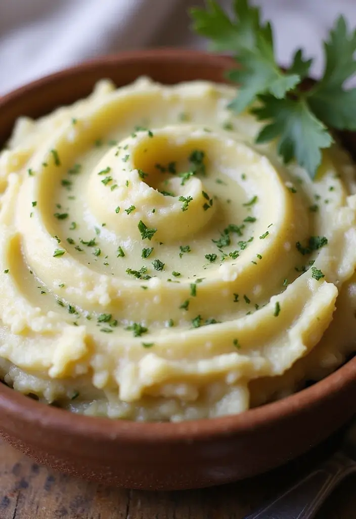 28 Sides for Rotisserie Chicken That Feel Homemade & Easy 2 28 Sides for Rotisserie Chicken That Feel Homemade & Easy - 1. Garlic Mashed Potatoes