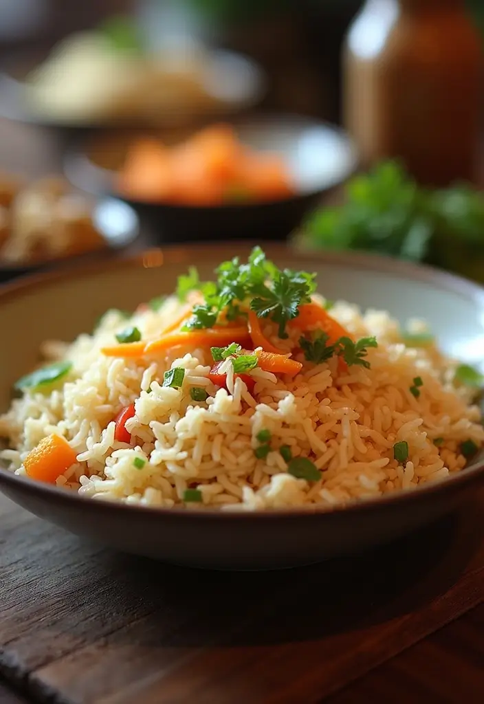 28 Sides for Rotisserie Chicken That Feel Homemade & Easy 93 28 Sides for Rotisserie Chicken That Feel Homemade & Easy - 14. Rice Pilaf