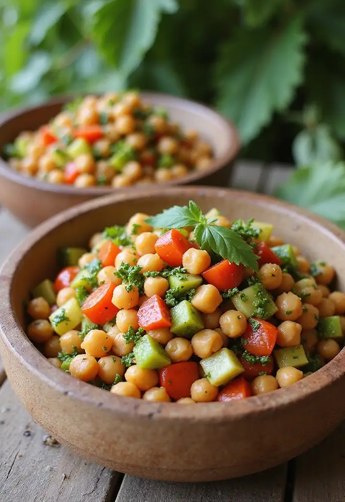 28 Sides for Rotisserie Chicken That Feel Homemade & Easy 100 28 Sides for Rotisserie Chicken That Feel Homemade & Easy - 15. Mediterranean Chickpea Salad