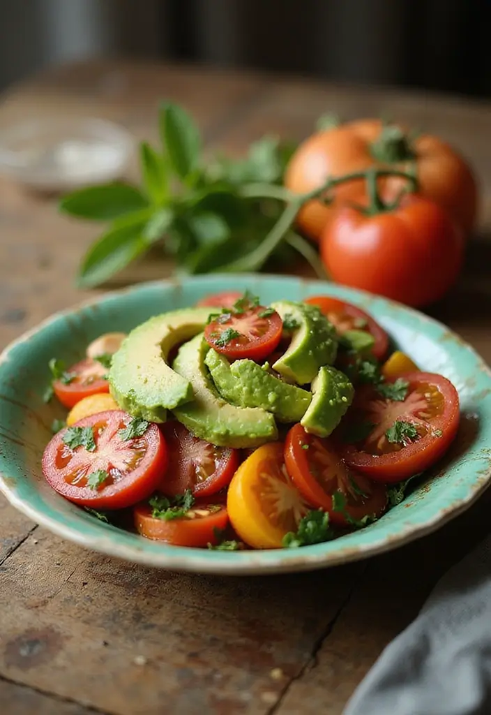 28 Sides for Rotisserie Chicken That Feel Homemade & Easy 138 28 Sides for Rotisserie Chicken That Feel Homemade & Easy - 21. Avocado Tomato Salad