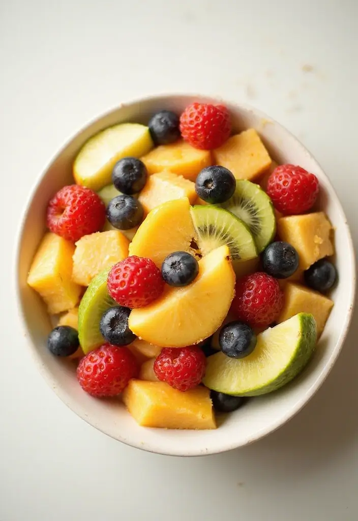 28 Sides for Rotisserie Chicken That Feel Homemade & Easy 159 28 Sides for Rotisserie Chicken That Feel Homemade & Easy - 24. Fruit Salad