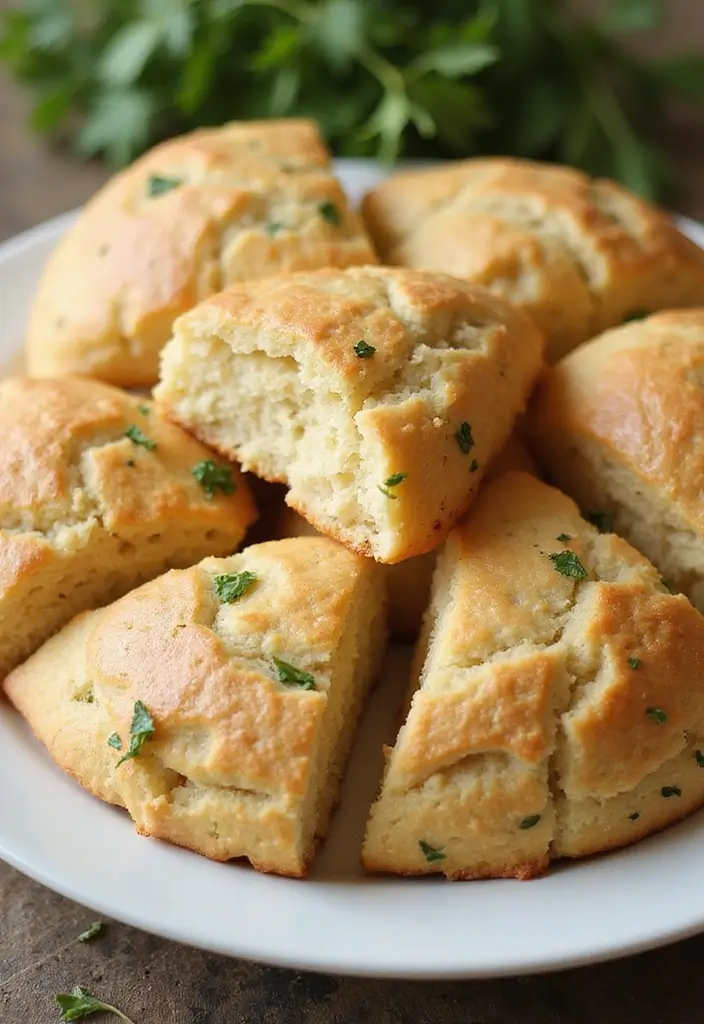 28 Sides for Rotisserie Chicken That Feel Homemade & Easy 173 28 Sides for Rotisserie Chicken That Feel Homemade & Easy - 26. Savory Scones