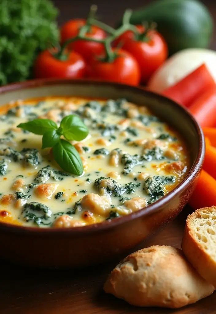 28 Sides for Rotisserie Chicken That Feel Homemade & Easy 185 28 Sides for Rotisserie Chicken That Feel Homemade & Easy - 28. Spinach Artichoke Dip