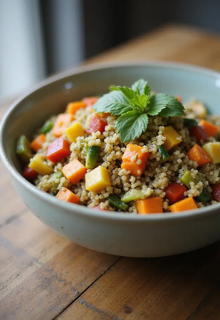 28 Sides for Rotisserie Chicken That Feel Homemade & Easy 23 28 Sides for Rotisserie Chicken That Feel Homemade & Easy - 4. Quinoa Salad