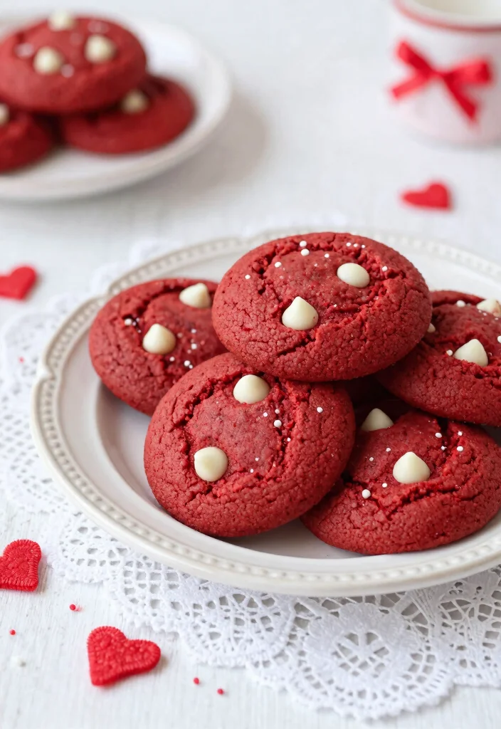 15 Cake Mix Cookie Recipes Chewy Easy Favorites - 5. Red Velvet Cake Mix Cookies 1