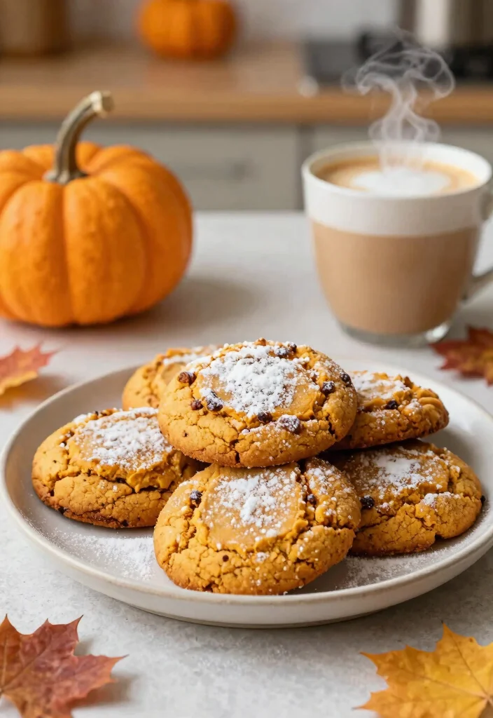 15 Cake Mix Cookie Recipes Chewy Easy Favorites - 7. Pumpkin Spice Cake Mix Cookies 1